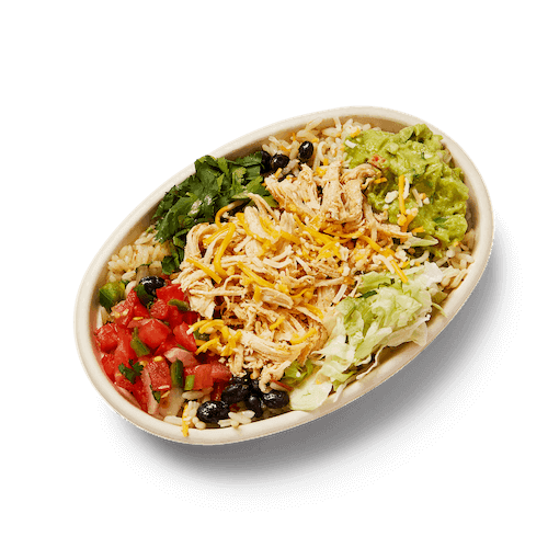 Shredded Chicken Burrito Bowl
