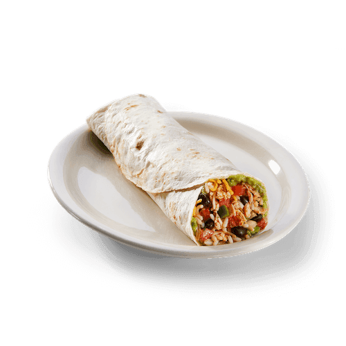 Shredded Chicken Burrito