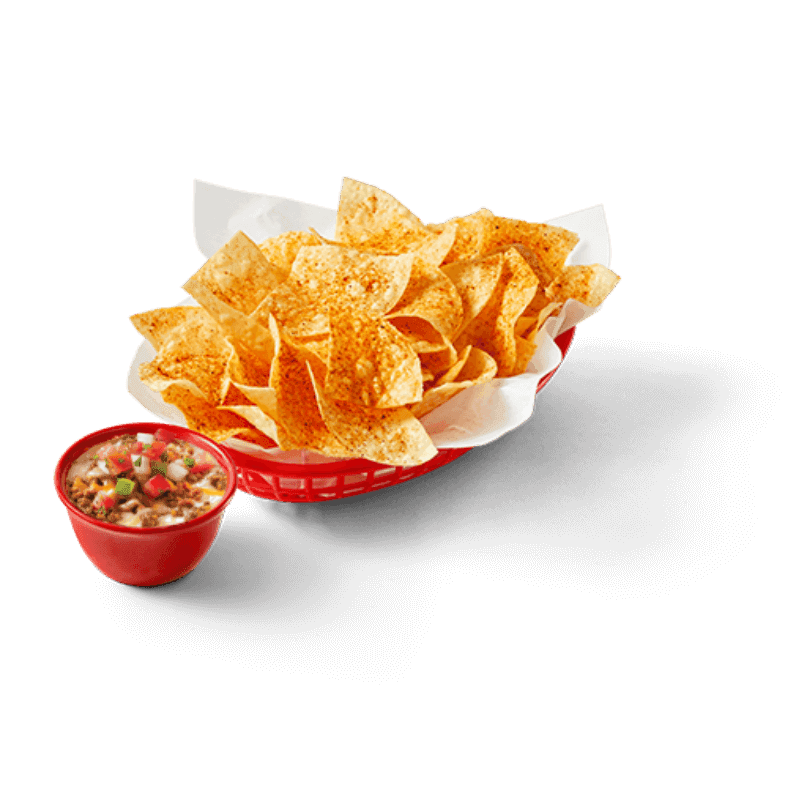 Chips & Queso with Chorizo