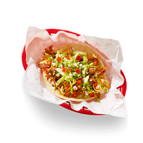 Shredded Brisket Taco